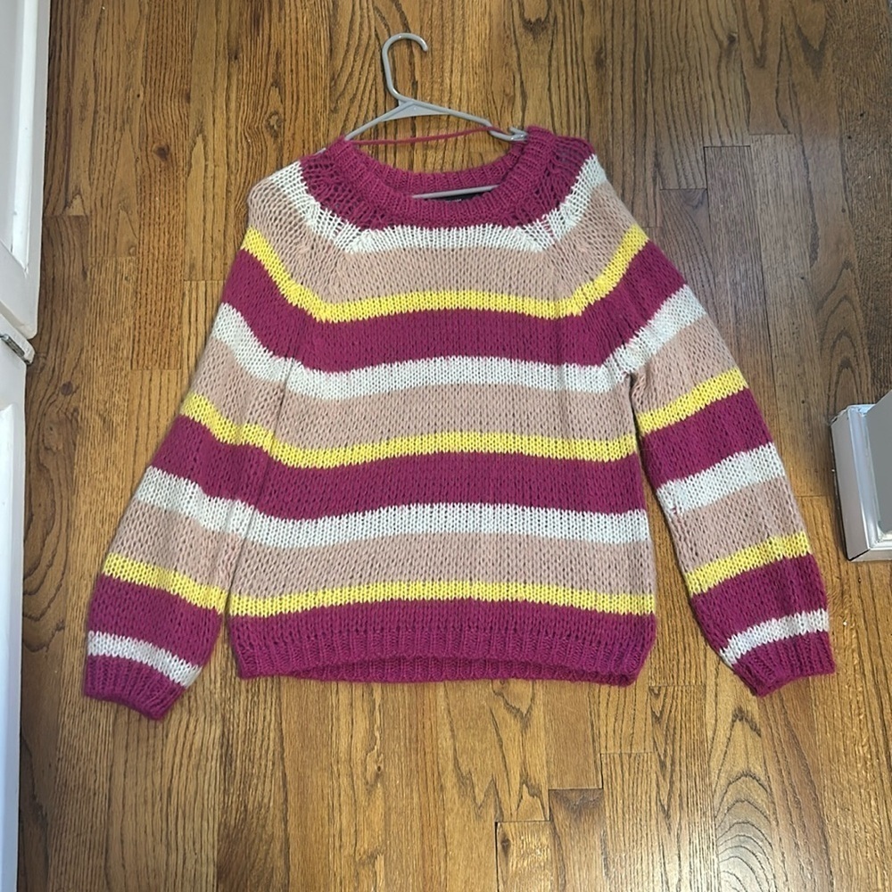 ASOS Vero Moda Stripped Knit Sweater